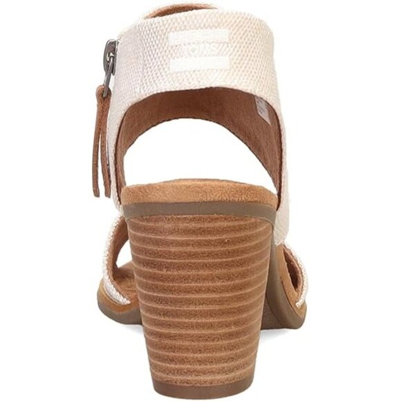 TOMS Majorca Cutout Block Heel Sandals - Picture 4 of 4